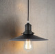 Black Pendant Industrial Style 26cm Black Pendant Industrial Style 26cm